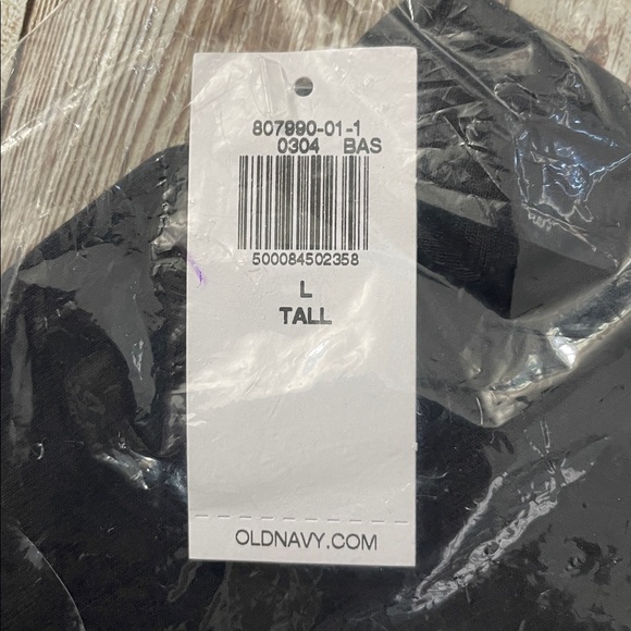 🆕 Old Navy Women’s Luxe Crew Neck Short Sleeve T-Shirt Black L 12-14 Tall Long - Picture 11 of 15
